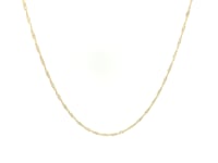 14k Yellow Gold Singapore Chain 0.81 mm 2