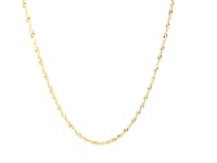 14k Yellow Gold Singapore Chain (1.30 mm) 23