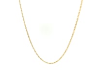 14k Yellow Gold Singapore Chain (1.10 mm) 33