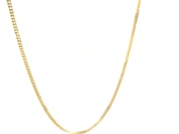 14k Yellow Gold Gourmette Chain (1.40 mm) 42
