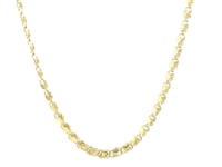 14k Yellow Gold Heart Chain (3.00 mm) 15