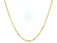 14k Yellow Gold Rolo Chain (2.5 mm) 9