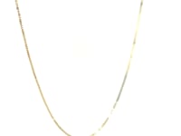 14k Yellow Gold Classic Box Chain (0.45 mm) 20