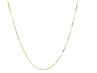 14k Yellow Gold Classic Box Chain (0.45 mm) 15