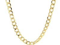 14k Yellow Gold Curb Chain (6.20 mm) 16
