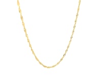 14k Yellow Gold Singapore Chain (1.30 mm) 13