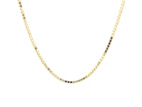 14k Yellow Gold Classic Box Chain (1.4 mm) 57