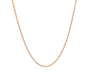14k Rose Gold Singapore Chain (1.10 mm) 2