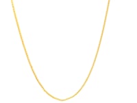 10k Yellow Gold Wheat Chain 1.0mm (1.00 mm) 13