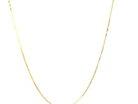 10k Yellow Gold Classic Box Chain (0.45 mm) 16