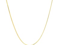 14k Yellow Gold Round Snake Chain (0.90 mm) 58