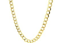 10k Yellow Gold Curb Chain (6.20 mm) 14