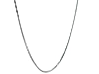 14k White Gold Franco Chain (0.90 mm) 12