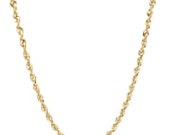 14k Yellow Gold Light Rope Chain (2.5 mm) 31