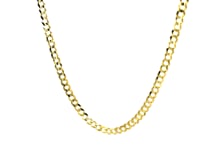 10k Yellow Gold Curb Chain (2.60 mm) 9
