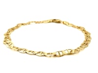 14k Yellow Gold Mariner Link Bracelet (5.10 mm) 13