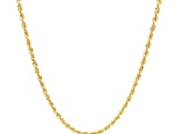 14k Yellow Gold Light Rope Chain (2.00 mm) 23