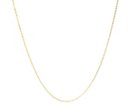 14k Yellow Gold Cable Link Chain (0.50 mm) 25