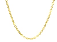 14k Yellow Gold Forsantina Lite Cable Link Chain (2.90 mm) 48