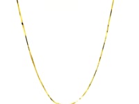 14k Yellow Gold Adjustable Snake Chain (0.80 mm)