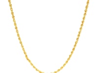 14k Yellow Gold Solid Rope Chain (1.80 mm) 9