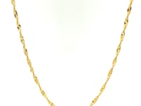 14k Yellow Gold Singapore Chain (1.80 mm) 58
