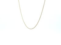 14k Yellow Gold Cable Link Chain (0.50 mm) 14