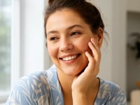 14k Yellow Gold Bracelet with Textured and Polished Pebble Stations (6.35 mm) 1