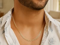 14k Yellow Gold Mariner Link Chain (6.30 mm) 9