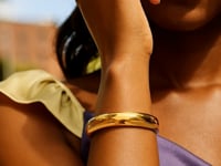 Classic Bangle in 14k Yellow Gold (10.00 mm) 2