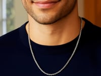 Sterling Silver Diamond Cut Rope Style Chain (3.60 mm) 5